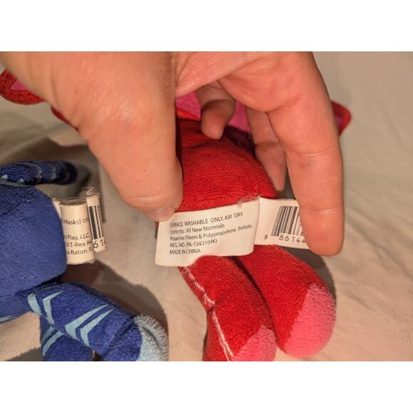 PJ Masks Owlette & Cat Boy Plush Super Heroes Stuffed Animals Toy Set Kids 8" - Picture 5 of 9